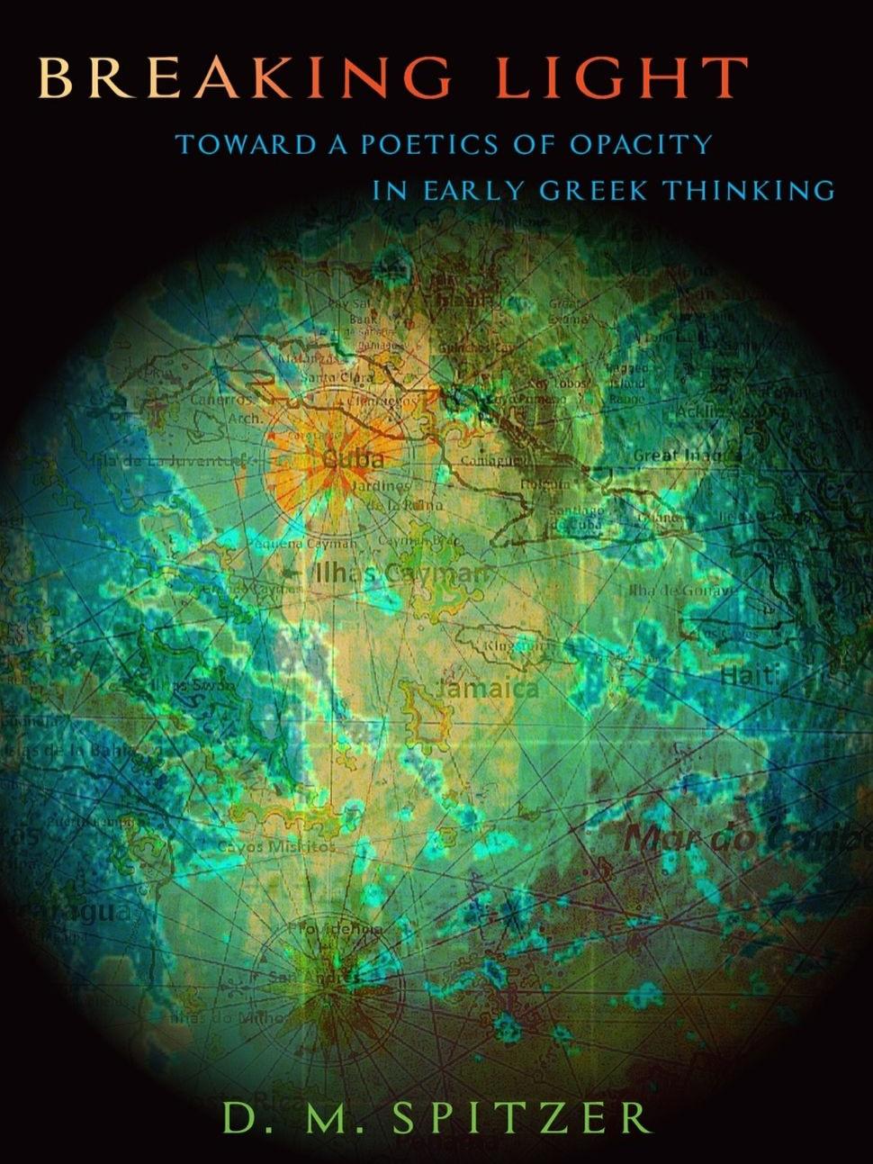 The cover of author's book