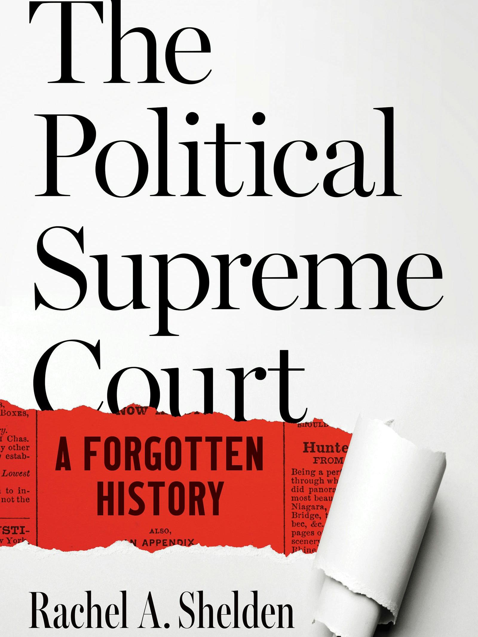 Book Cover for "The Political Supreme Court" 