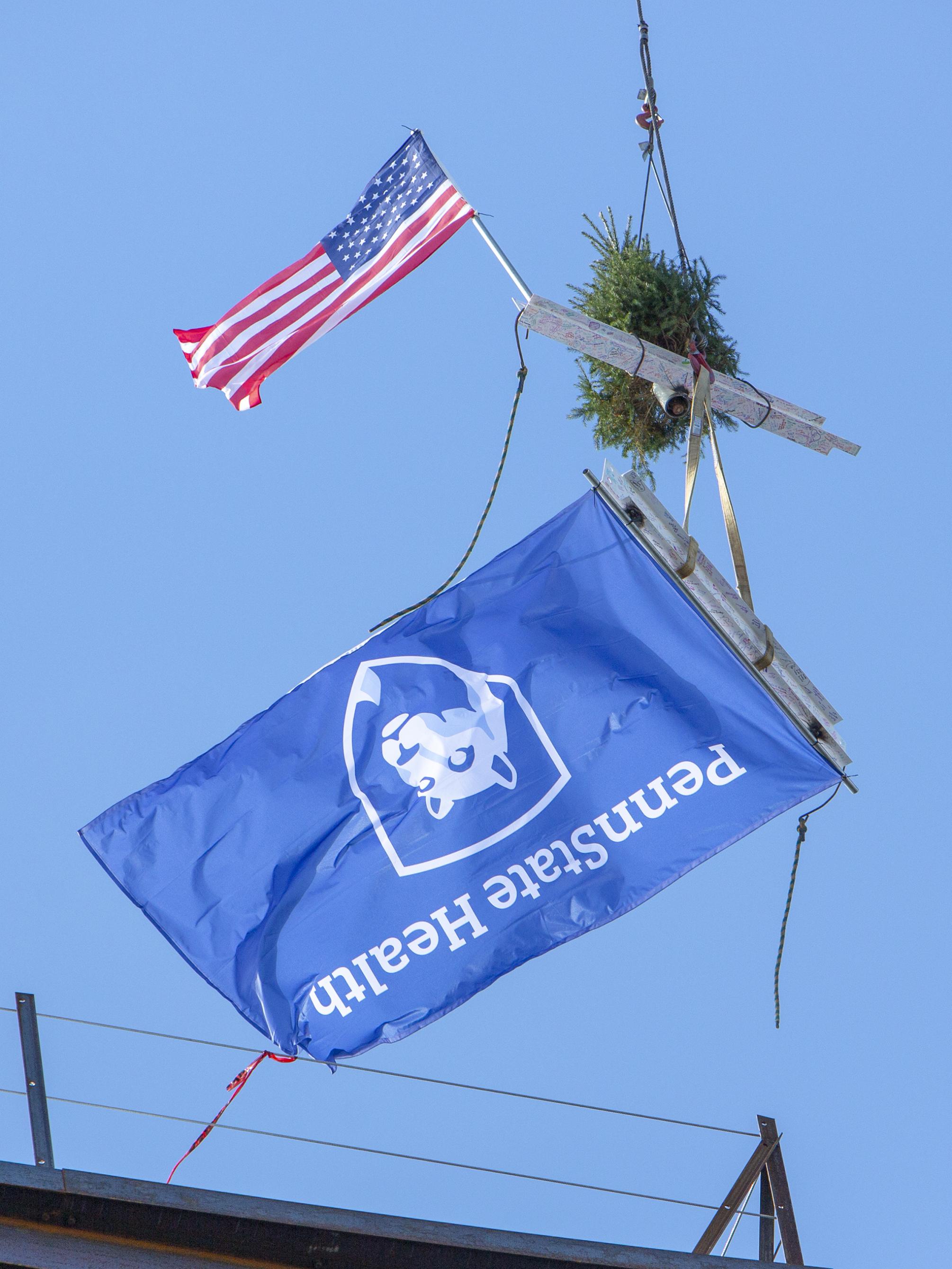 "Topping Off" ceremony at Penn State Children's Hospital