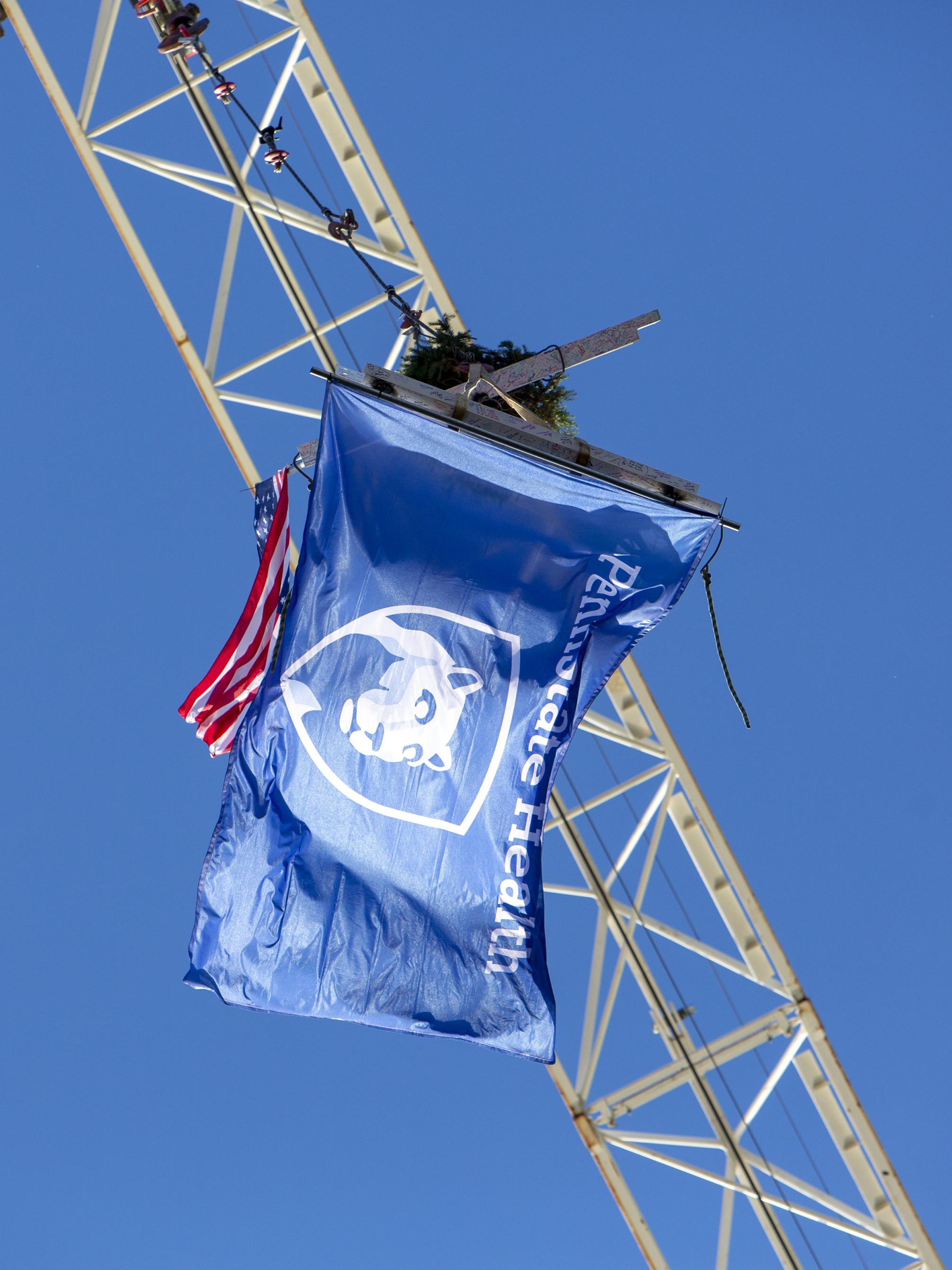 "Topping Off" ceremony at Penn State Children's Hospital