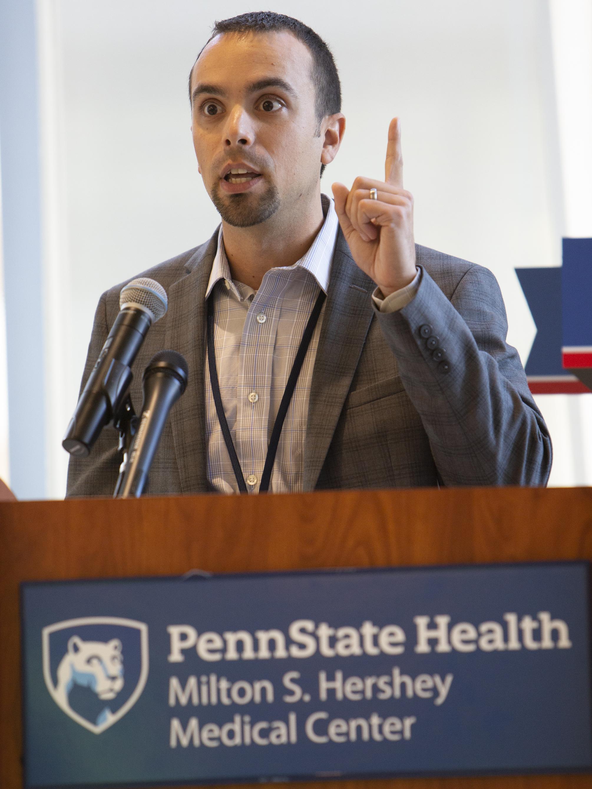 "Topping Off" ceremony at Penn State Children's Hospital