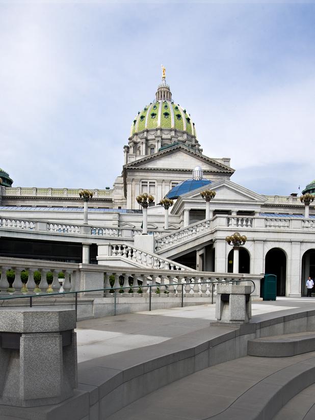 The Capitol Building in Harrisburg, Pa.