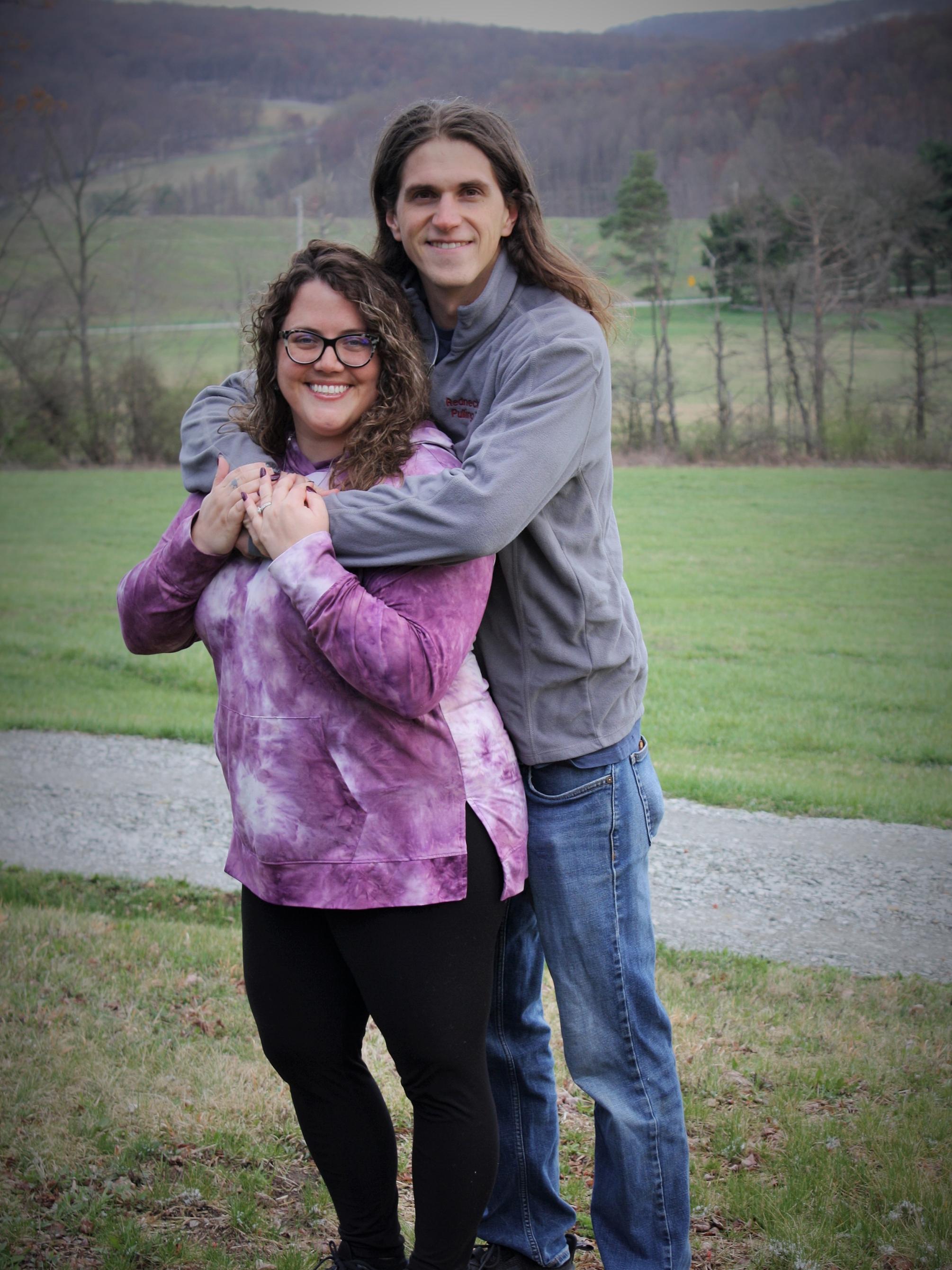 Malory Spring poses with husband Daniel