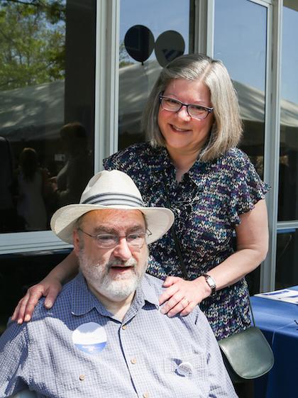 Brian Curran and Mary Curran at 2015 Commencement Reception 