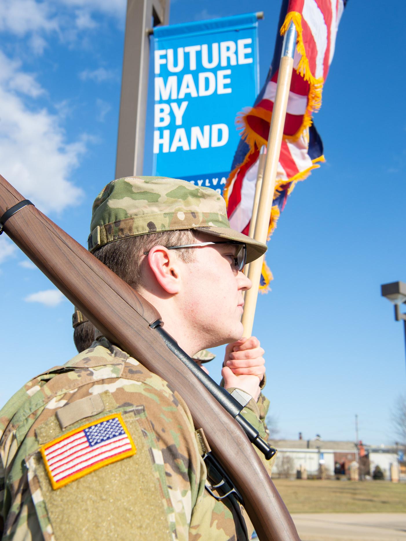 Penn College military student