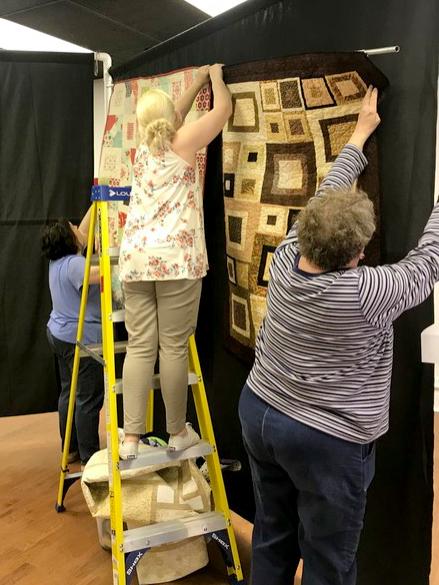 Victoria Alcorn quilting exhibition