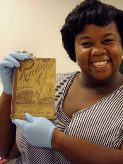 image of Alia Gant, Penn State University Libraries diversity resident librarian