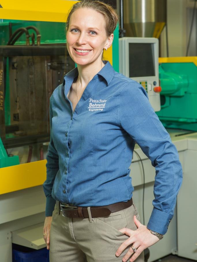 Alicyn Rhoades, an assistant professor of engineering at Penn State Behrend