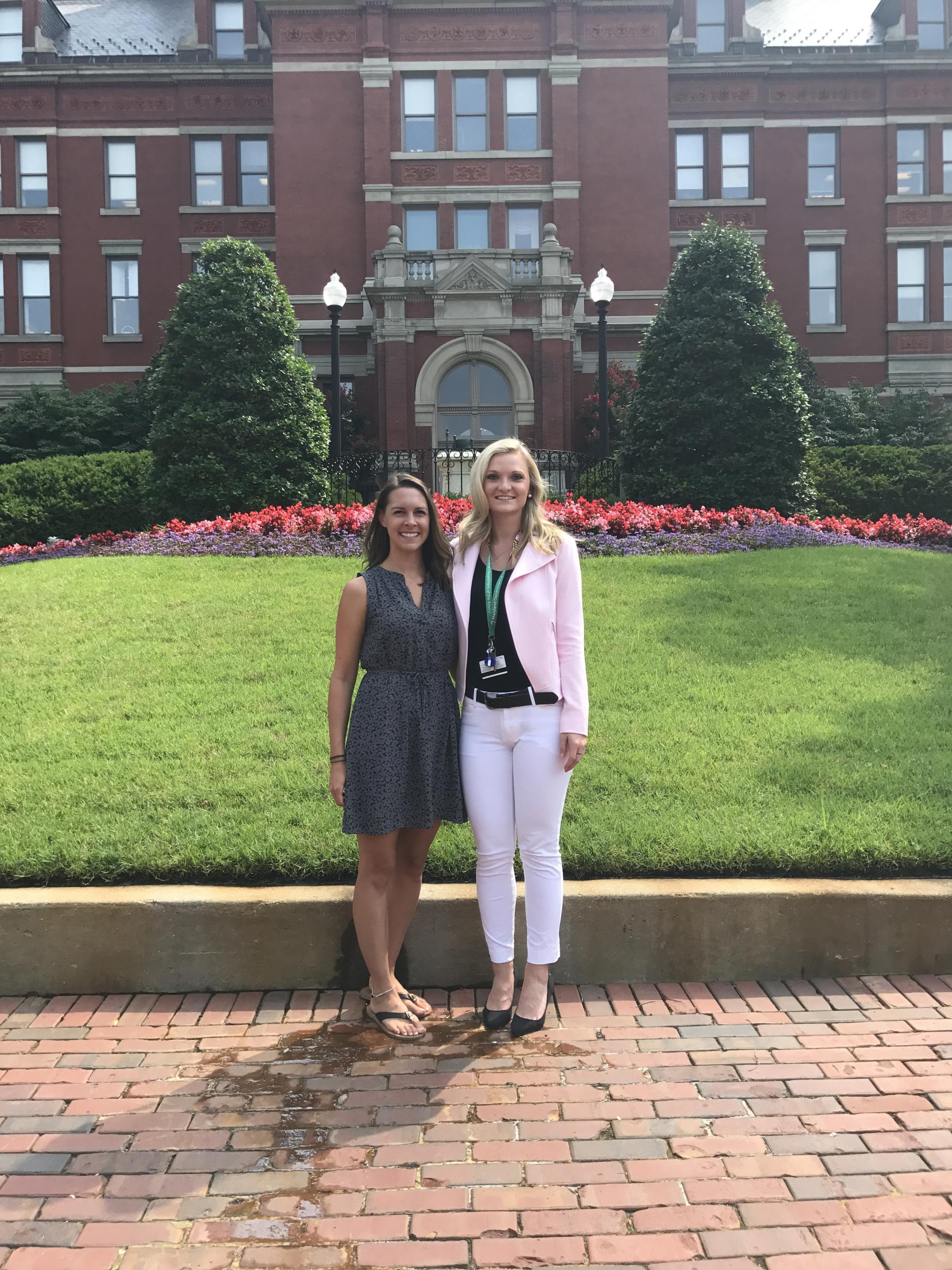 Amy Thul-Sigler with Alicia Mosebrook 