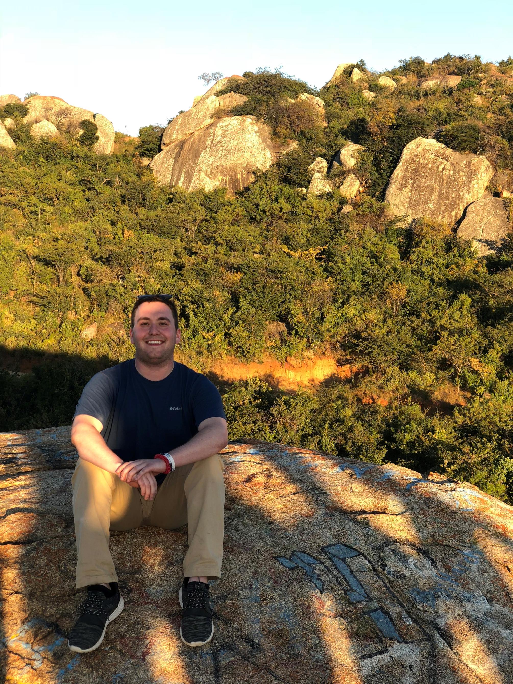 Alex Barna in Tanzania in 2018