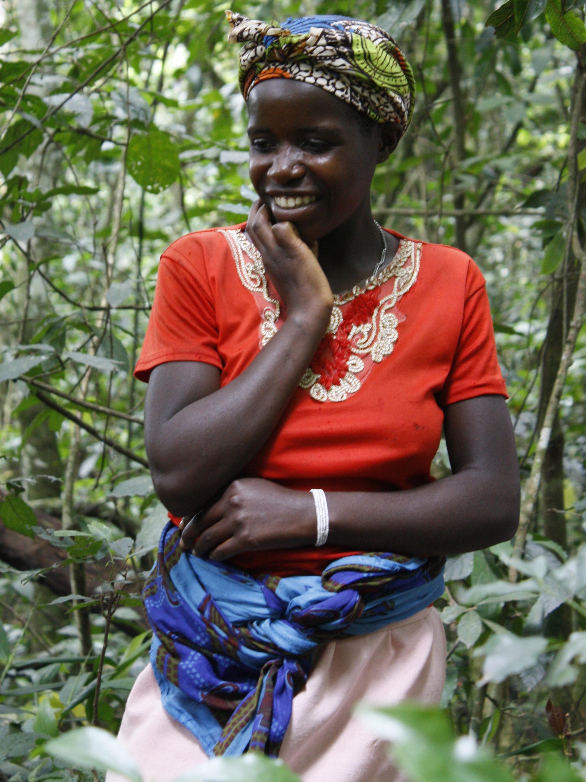 Batwa young woman