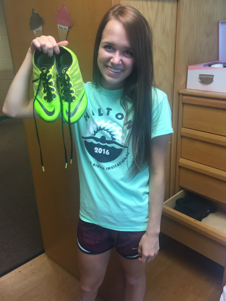 Ashley Beck, from Findlay Lake, N.Y., will run track for the Behrend Lions this spring.