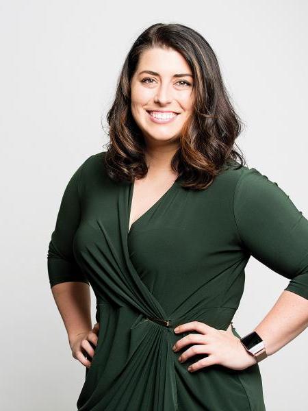 A portrait of Caitlin Handerhan