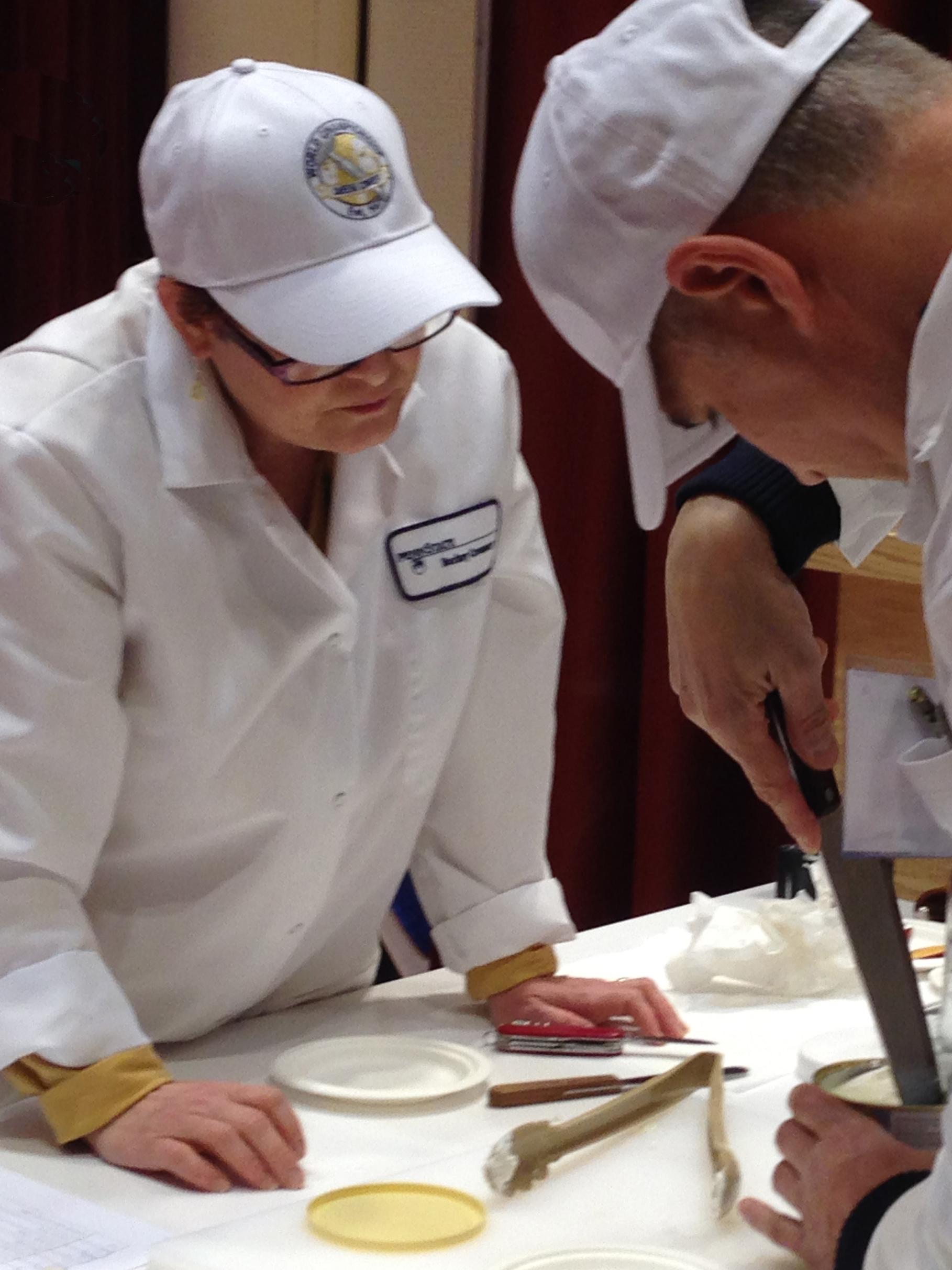 Kaylegian at cheese competition