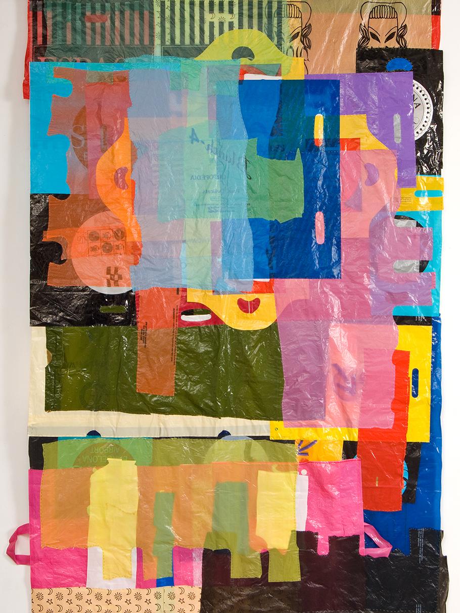 Dianna Cohen, "postconsumer mandala"