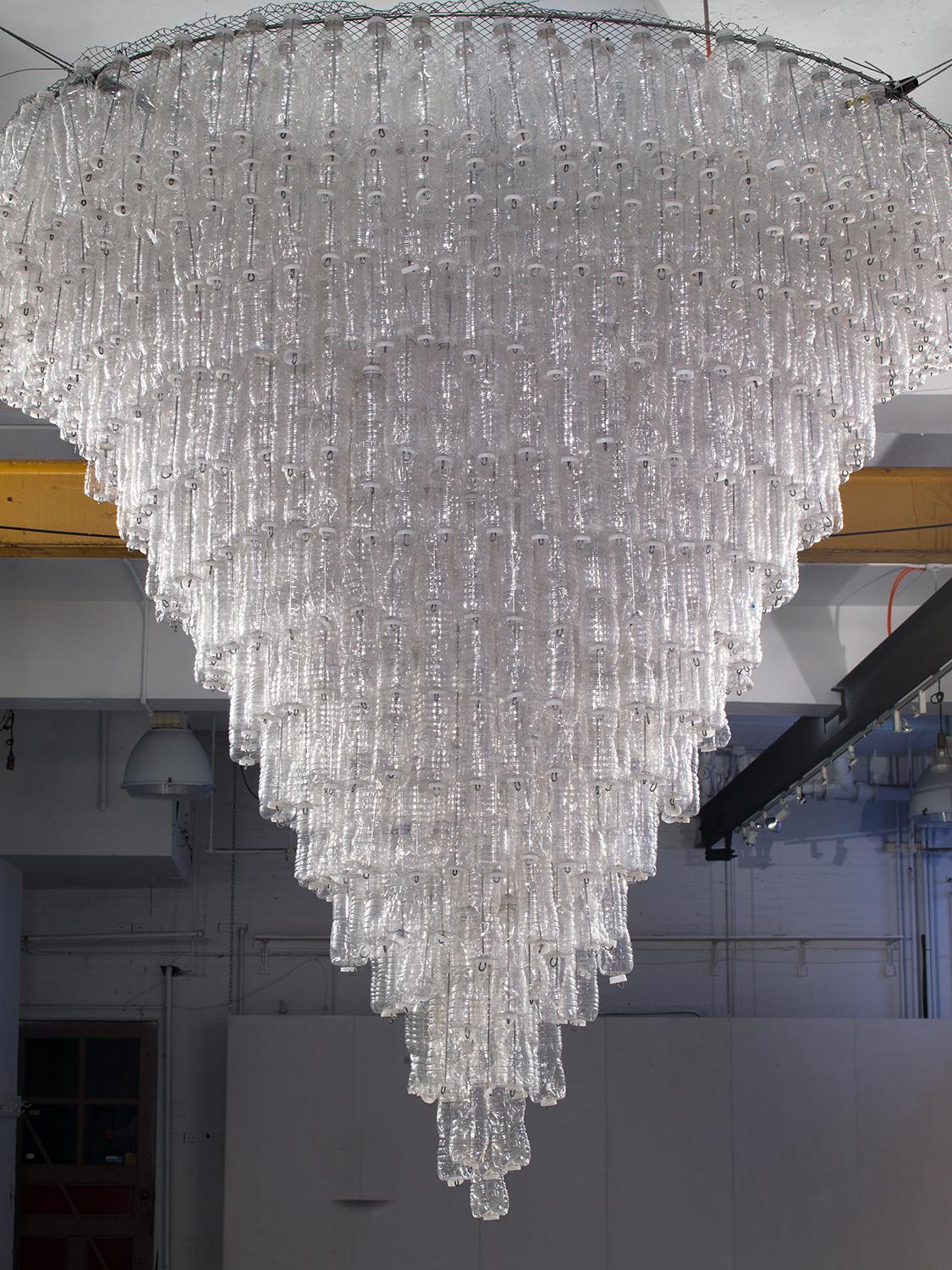 Willie Cole, "Chandelier"