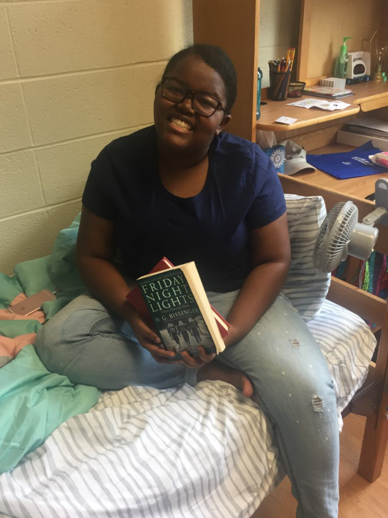 Lauren Coleman, from Cleveland, is a voracious reader. 