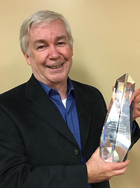 Daniel Cosgrove with Nei Prize 11-2016