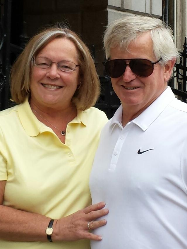 Alumna Lynn Mack-Costello and Joseph Costello