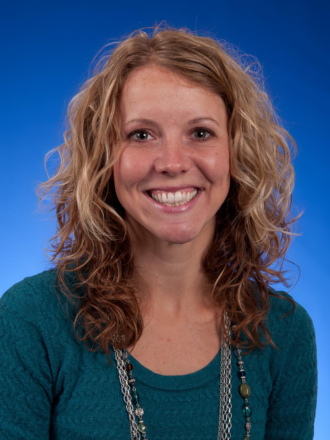 A portrait of Courtney Nagle, associate professor of mathematics education at Penn State Behrend