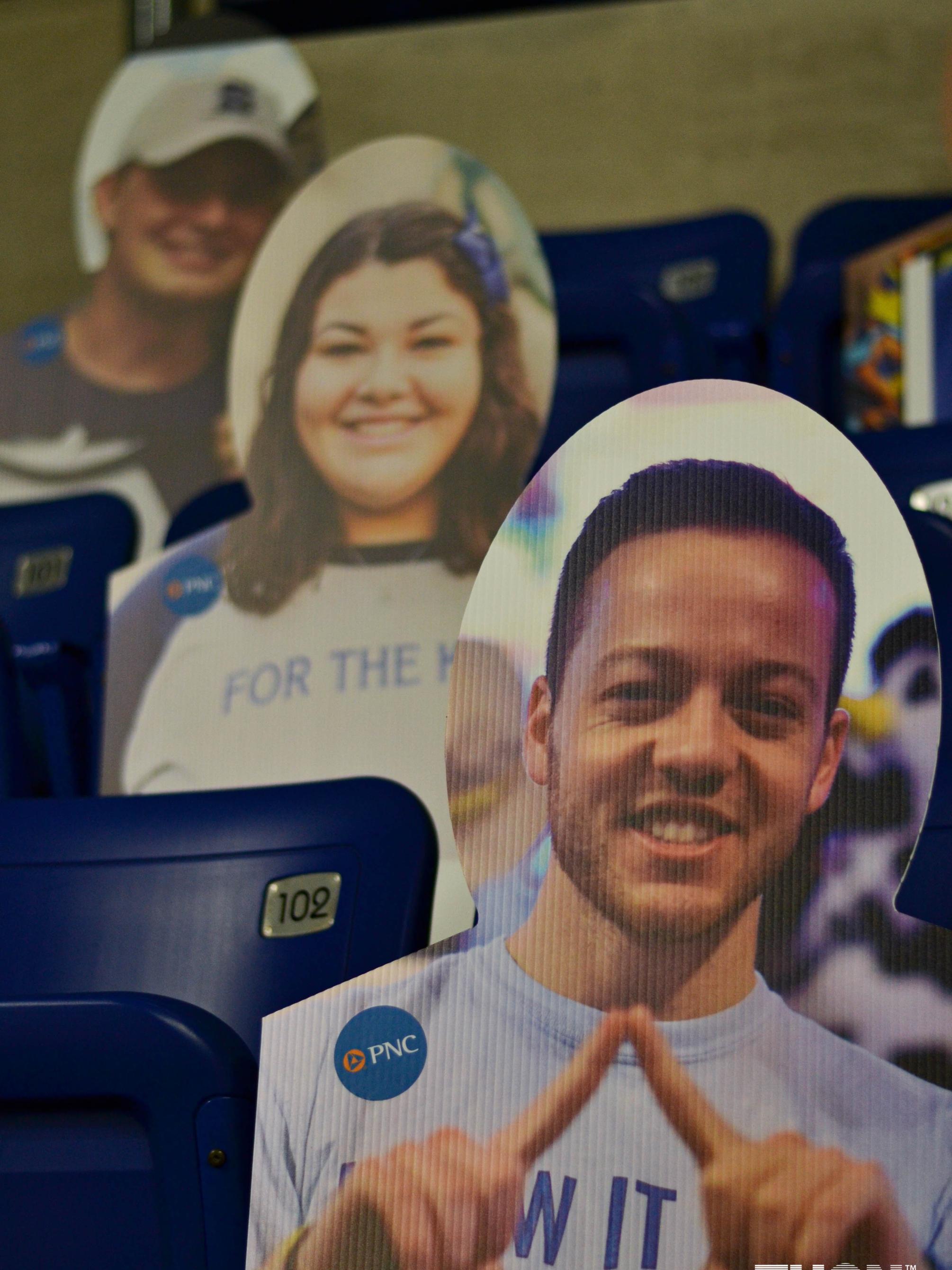 cardboard cutouts THON