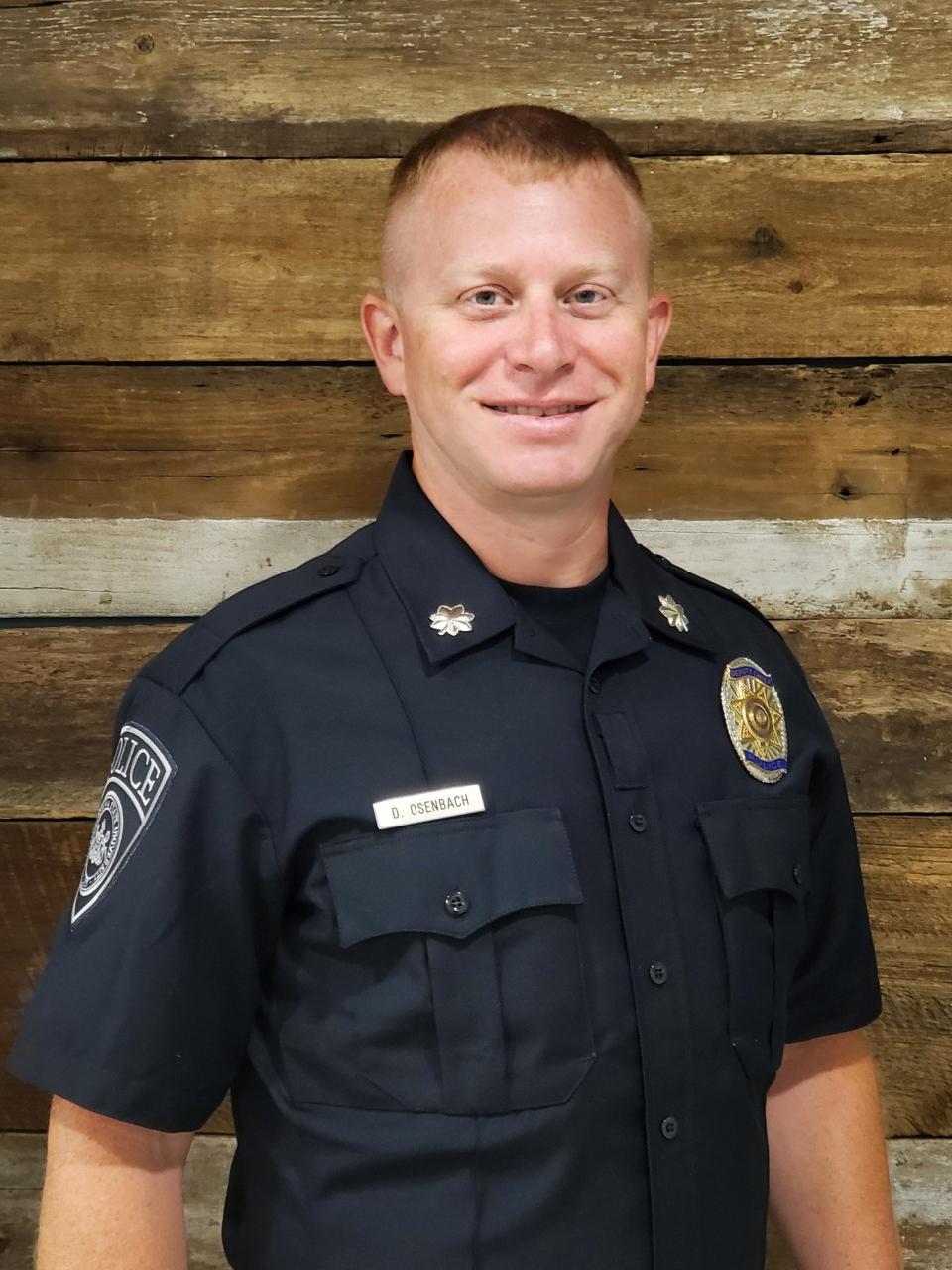 Dale Osenbach in police uniform