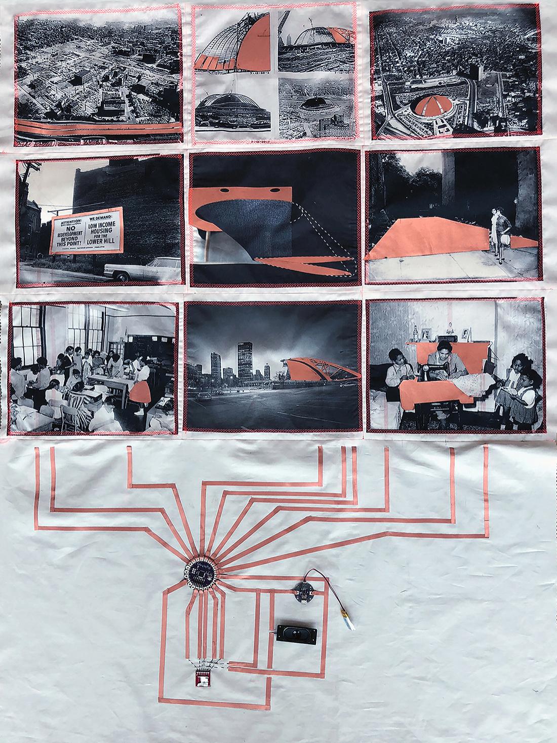 The Fabricating Networks Quilt: Scenes and Transmissions from the Hill District in Pittsburgh, PA. 