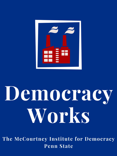 Democracy Works podcast logo