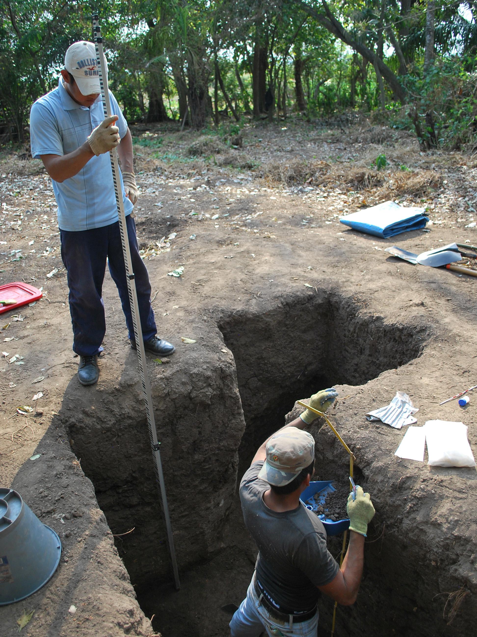 digging