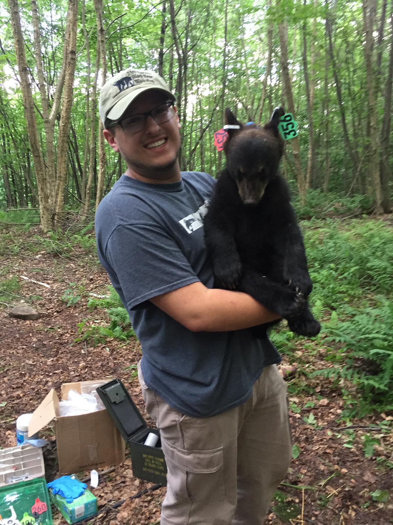 Alec Baker, DuBois bear research