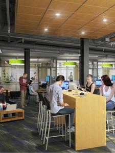 image of students studying