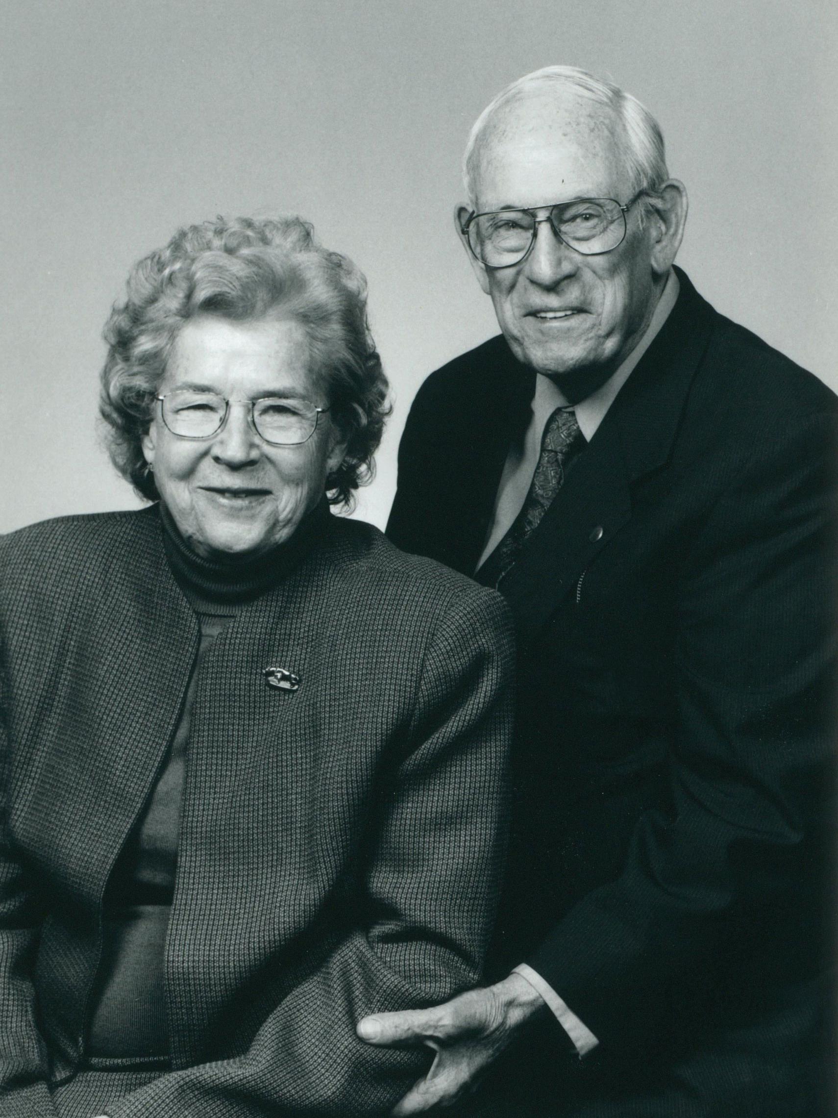 Portrait of Eloise and Bob Eberly