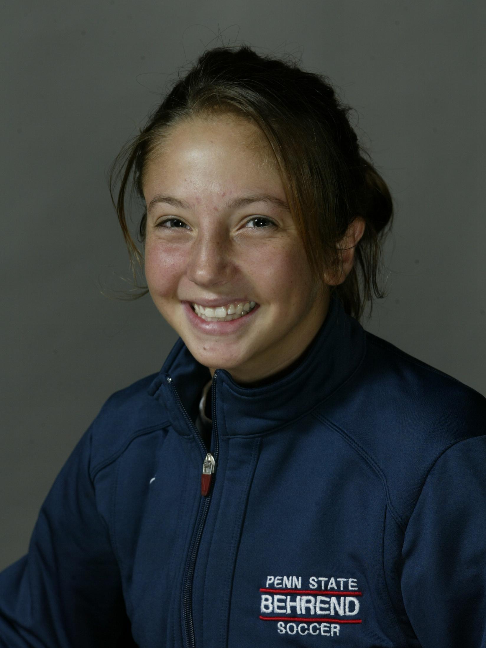 Former Penn State Behrend student-athlete Emily Rogan