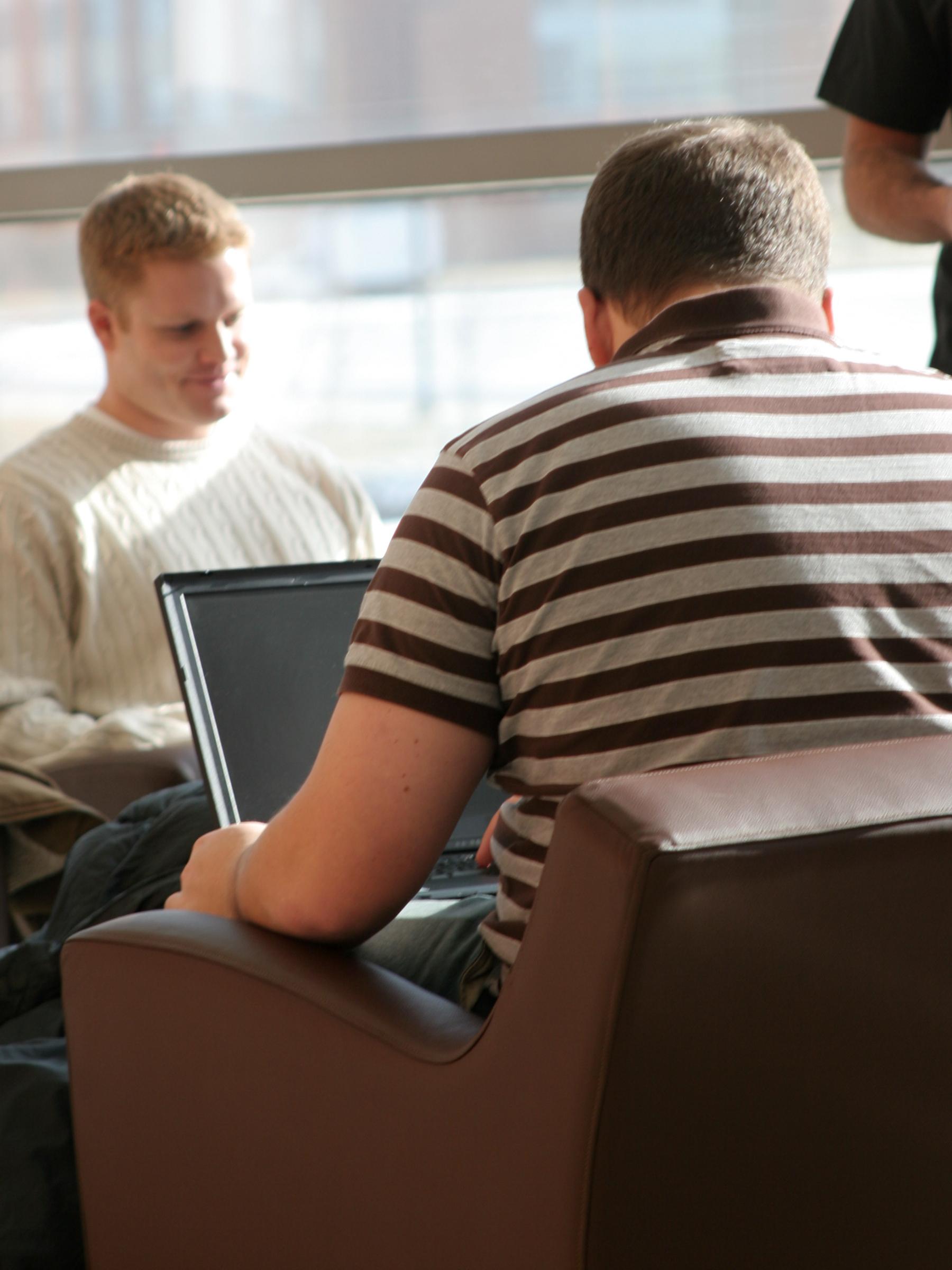 First Day of Classes in the Lewis Katz Building, 2009