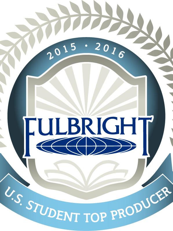 Fulbright U.S. Student Top Producer 2015-16