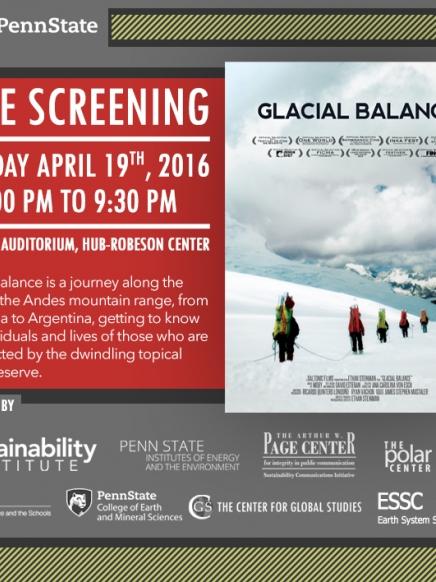Glacial Balance film screening