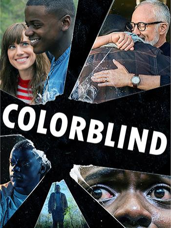 Get Out Staire Poster: Colorblind