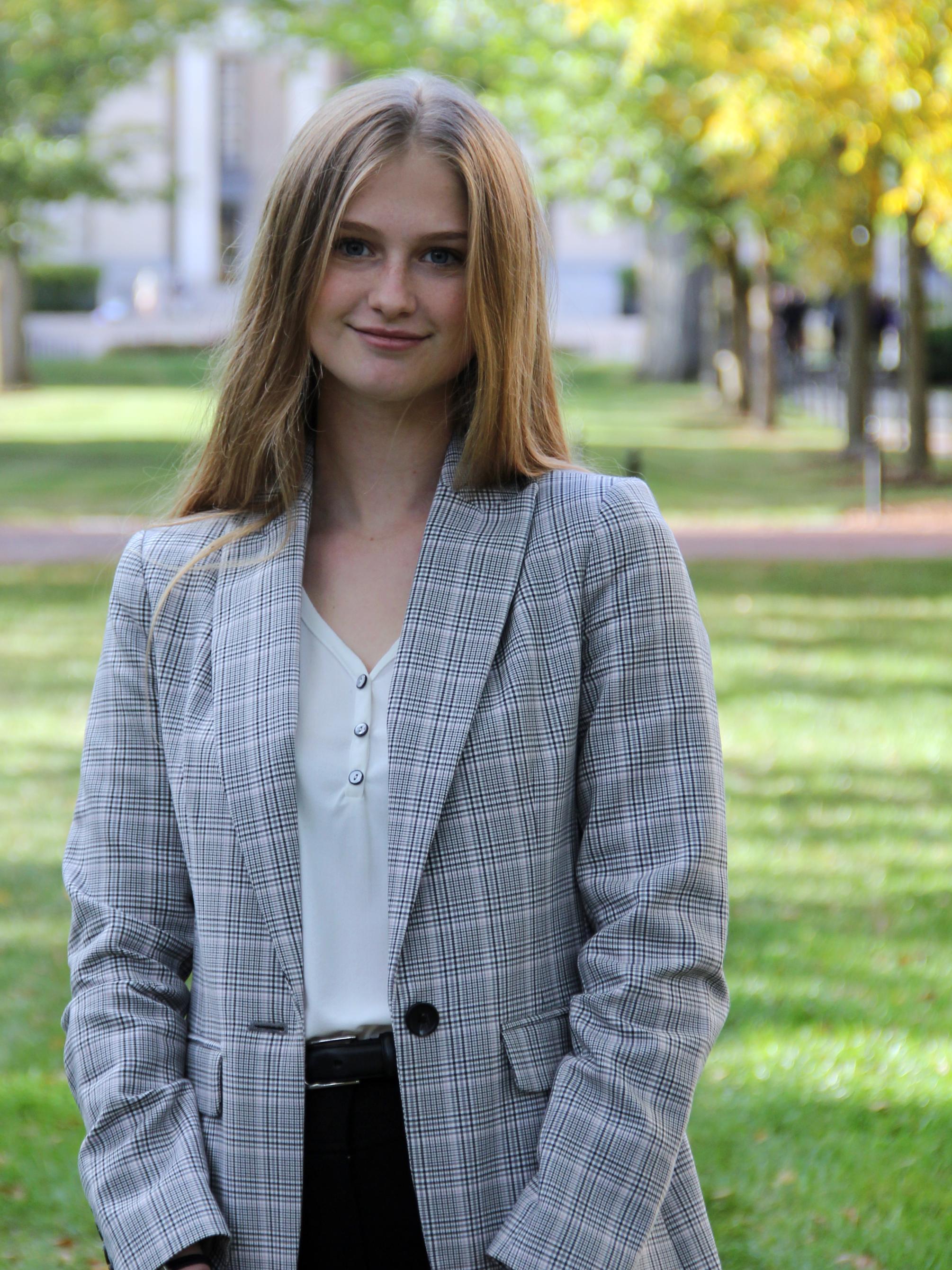 Schreyer Scholar and Girls Code the World co-founder Sydney Gibbard