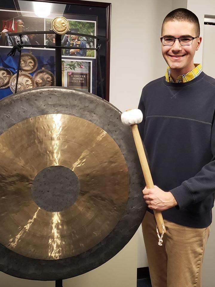 Anthony Stem Schreyer Scholar gong