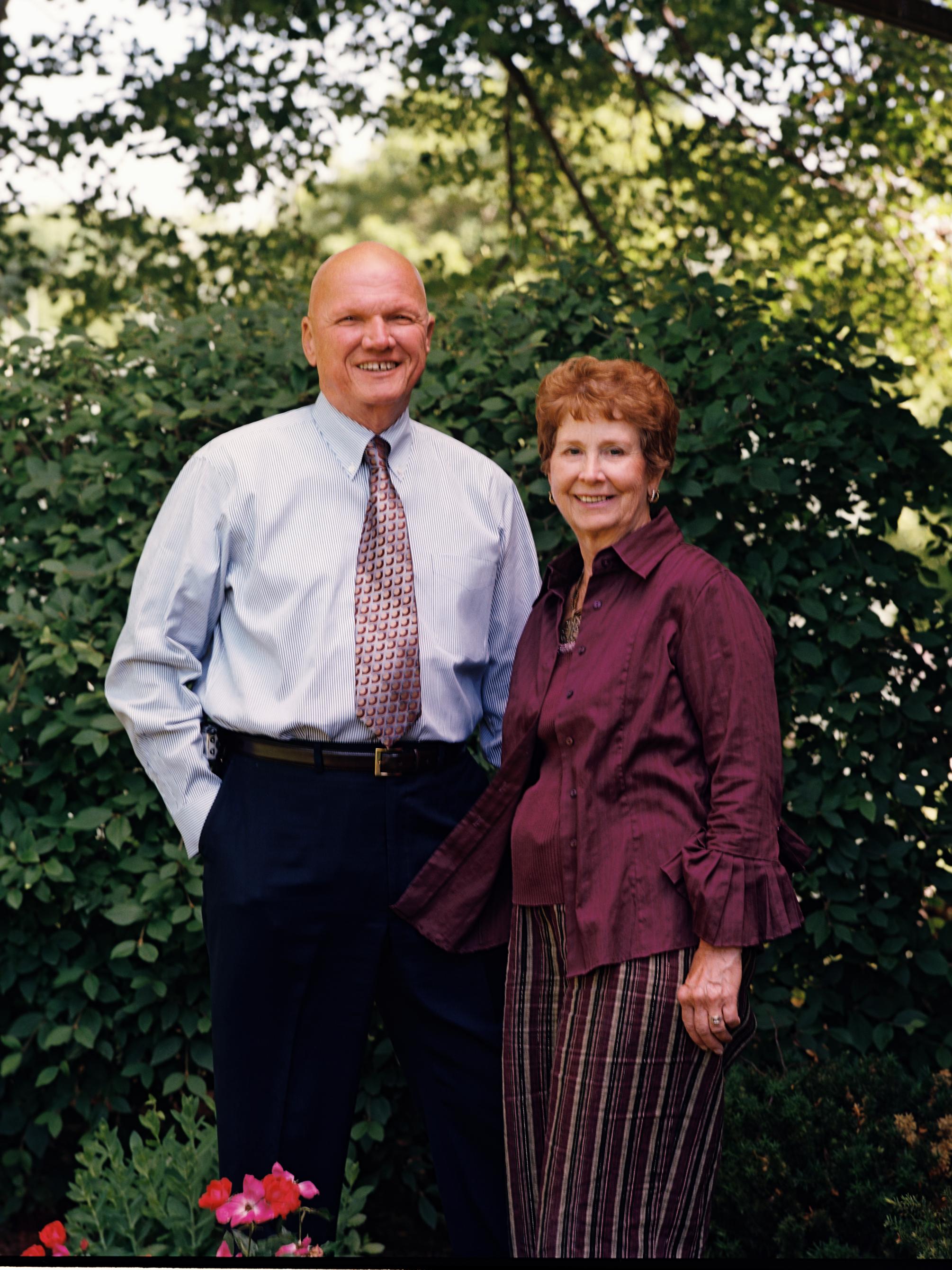 Penn State donors Earl '61 and Kay Harbaugh