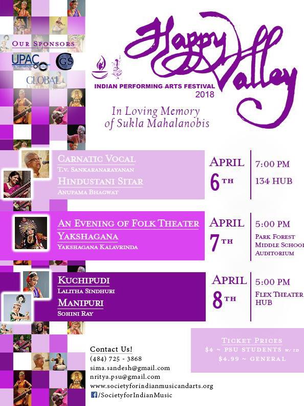 Happy Valley Indian Performing Arts Festival 2018