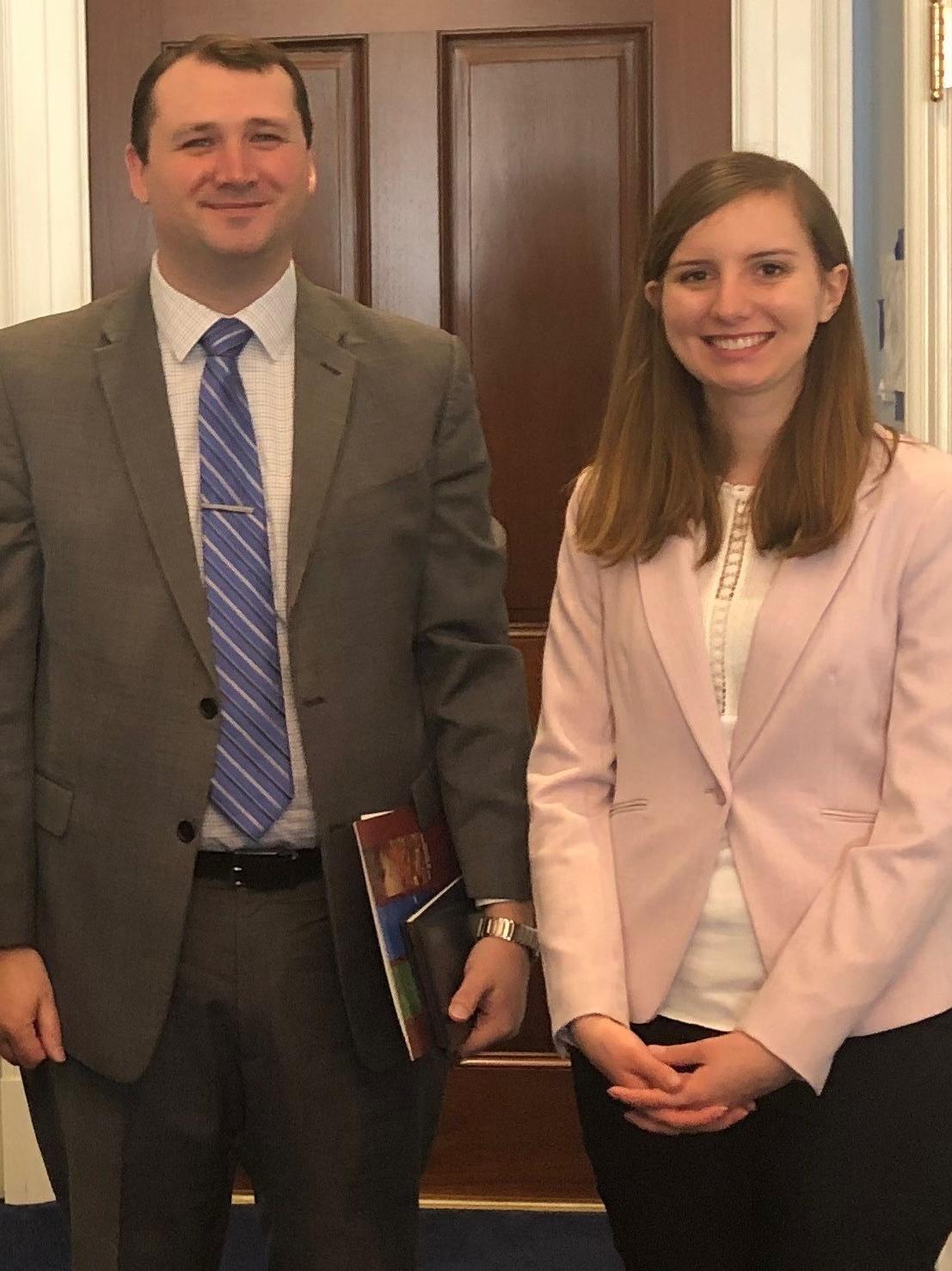 Summers with Congressional Aide