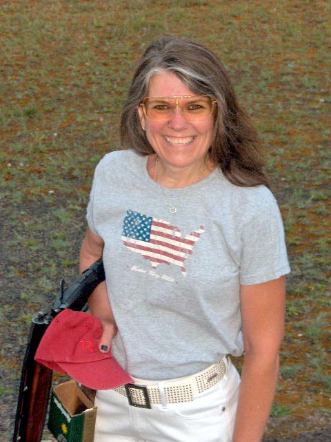 KayLynn Hamilton trapshooting