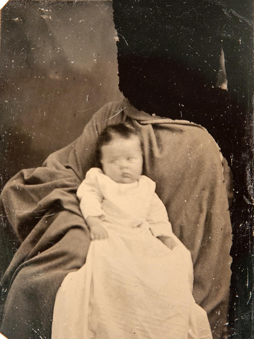 Unknown photographer, tintype, 1860s–70s. Collection of Laura Larson.