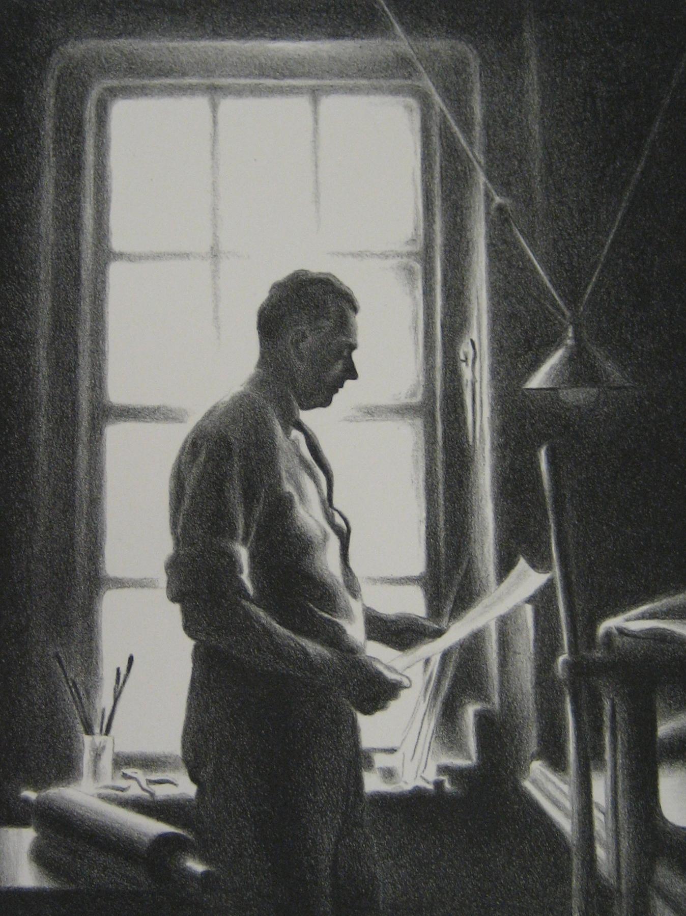 Ellison Hoover, "George C. Miller, Lithographer," 1949