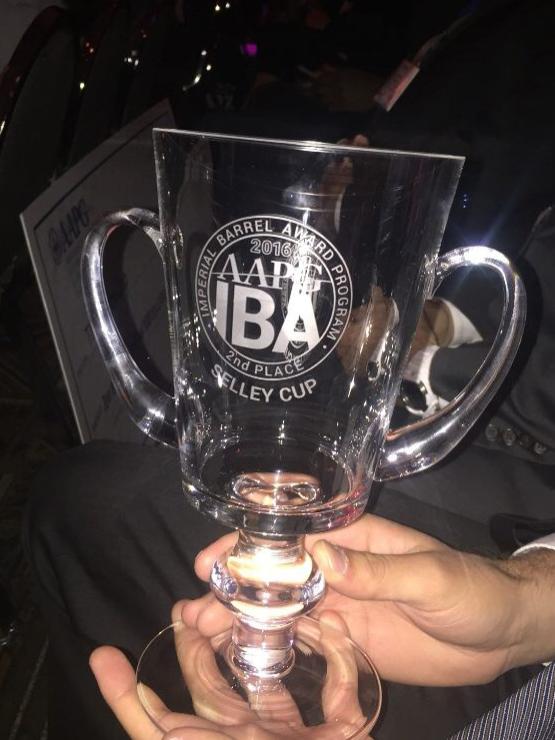 Imperial Barrel Award Selley Cup