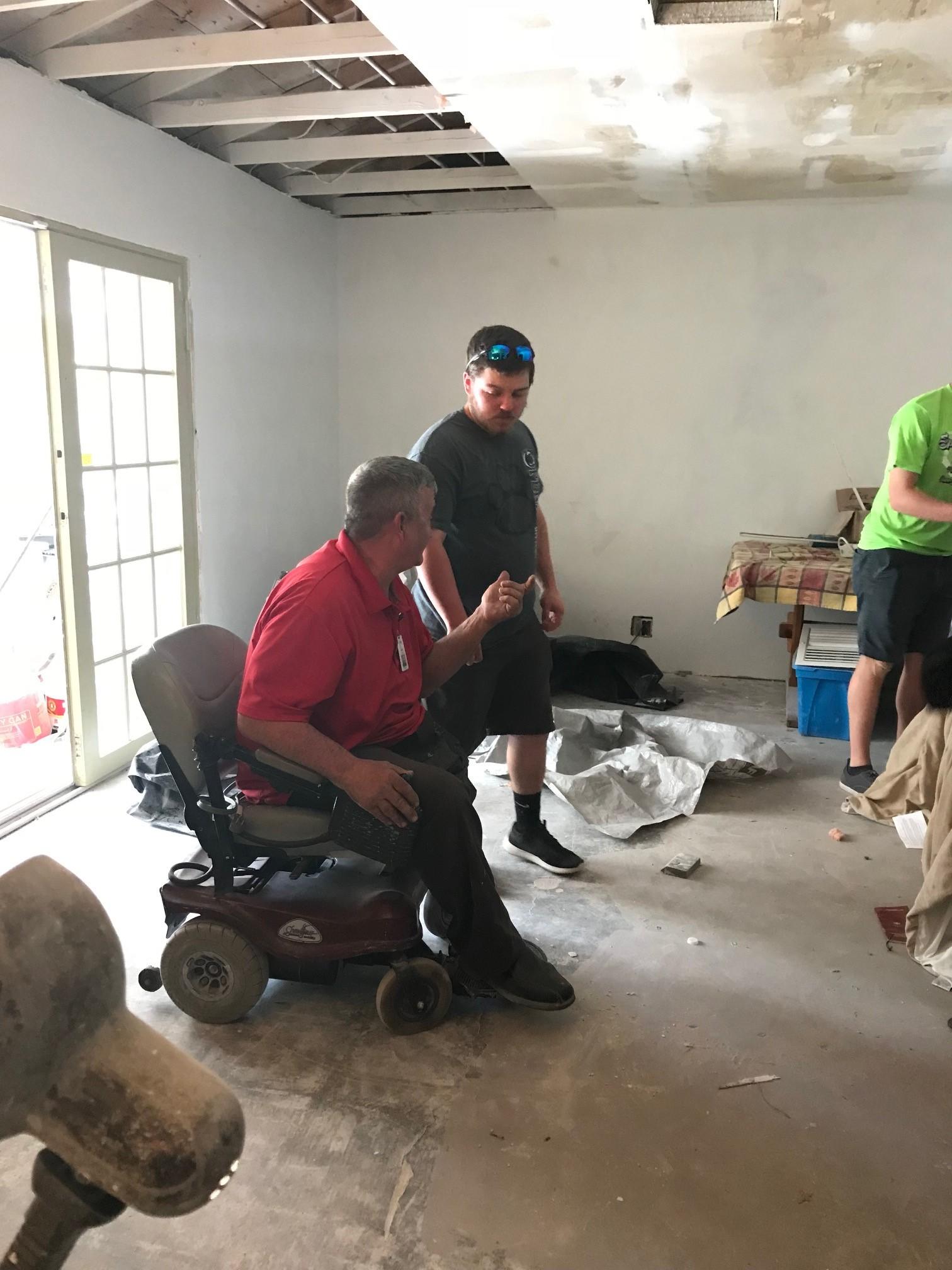 Tyler Kline, New Kensington pitcher, speaks to Florida Resident Affected by Hurricane