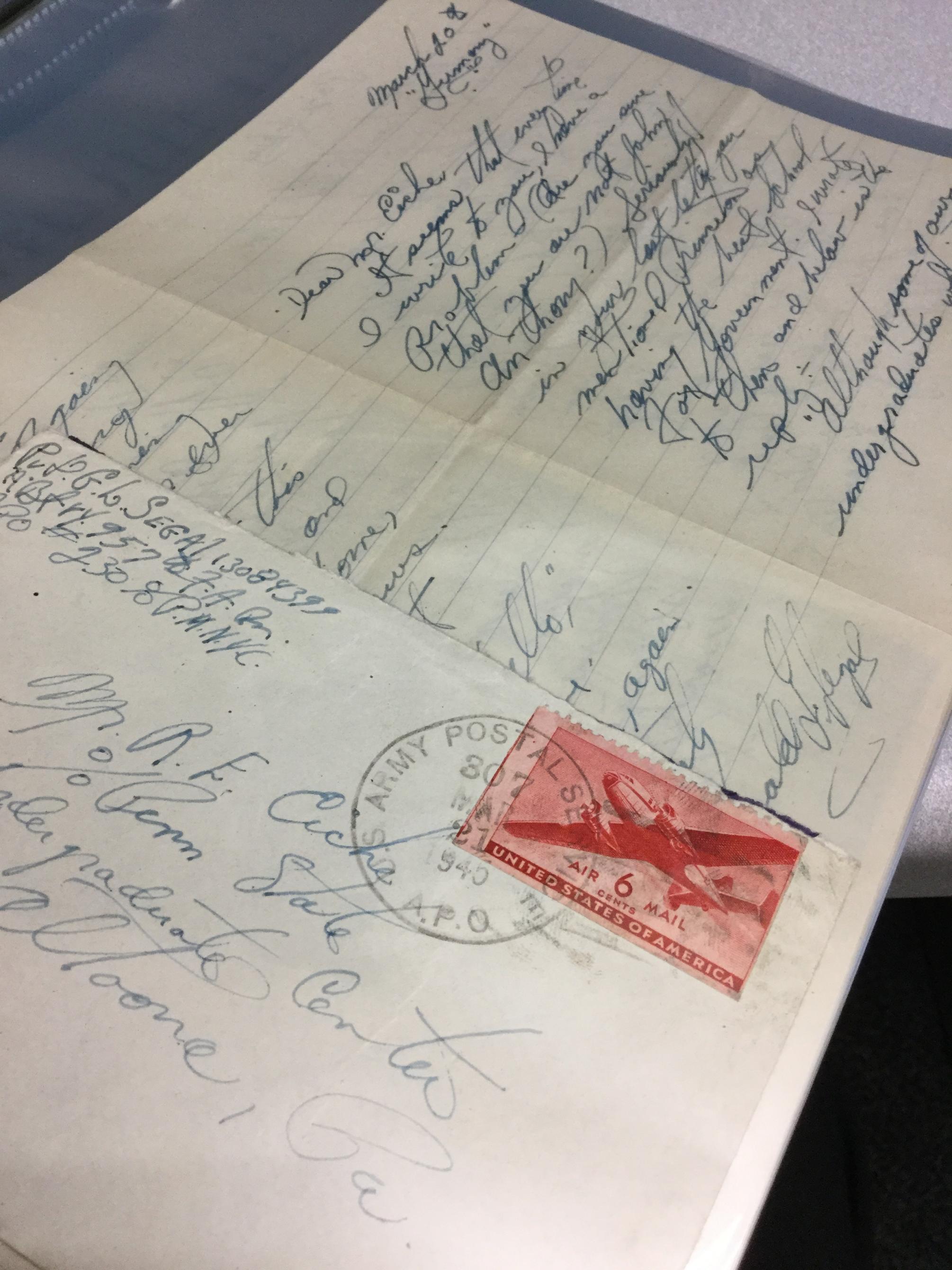 Eiche WW2 letters