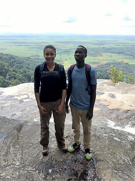 Janelle Thompson in Tanzania