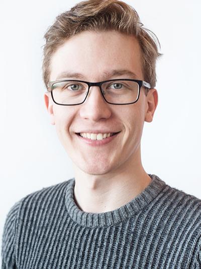 Jason Munro, a doctoral student in materials science and engineering